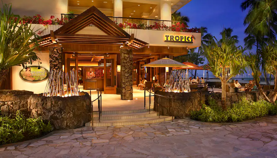 Tropics Bar and Grille - Night